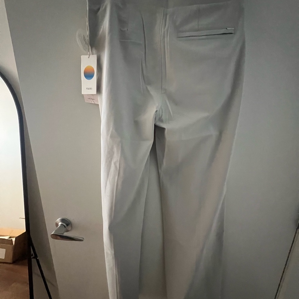 Vuori Women's Cream Wide Leg Pants - Picture 6 of 6